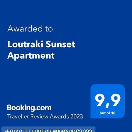 Loutraki Sunset Apartment Exterior foto